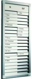 Legamaster Professional In & Out Board 20 Persons (Slide)