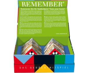 Remember Remember®44 Gedächtnisspiel Signale   mehrfarbig 21,6 x 15,8 cm h 7,5 