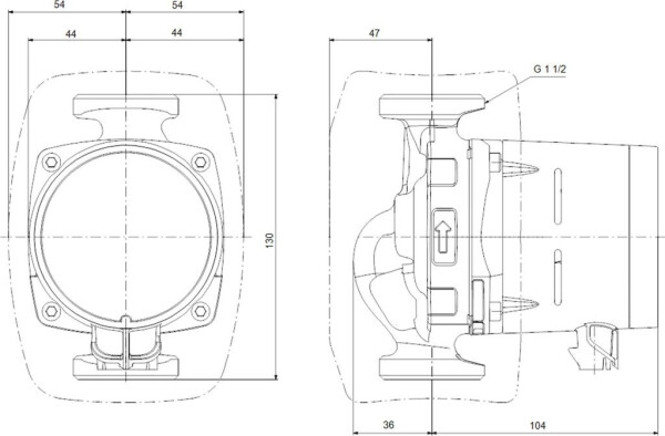 Grundfos Alpha2 25-60 (130mm), Bild 3