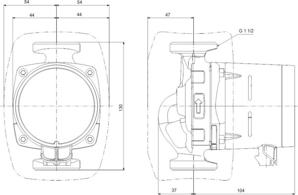 Grundfos Alpha2 25-40 (130mm), Bild 3