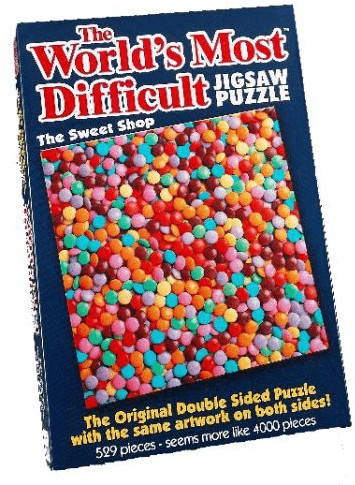 Paul Lamond Games World's Most Difficult Puzzles - The Sweet Shop (529 pieces)