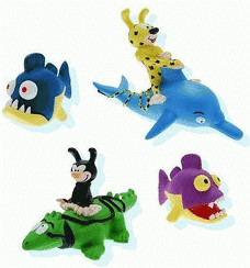 Plastoy Jouets de bain Marsupilami Set n°2