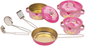 Legler Jeu de casseroles Josephine rose