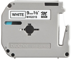 5x 9mm Kompatibel Brother M-K221S M-K721S Schriftband für Brother P-Touch 60 70 