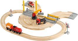Brio Lot rails et voies grue