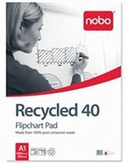 nobo Super Recycled Flipchart Pad A1