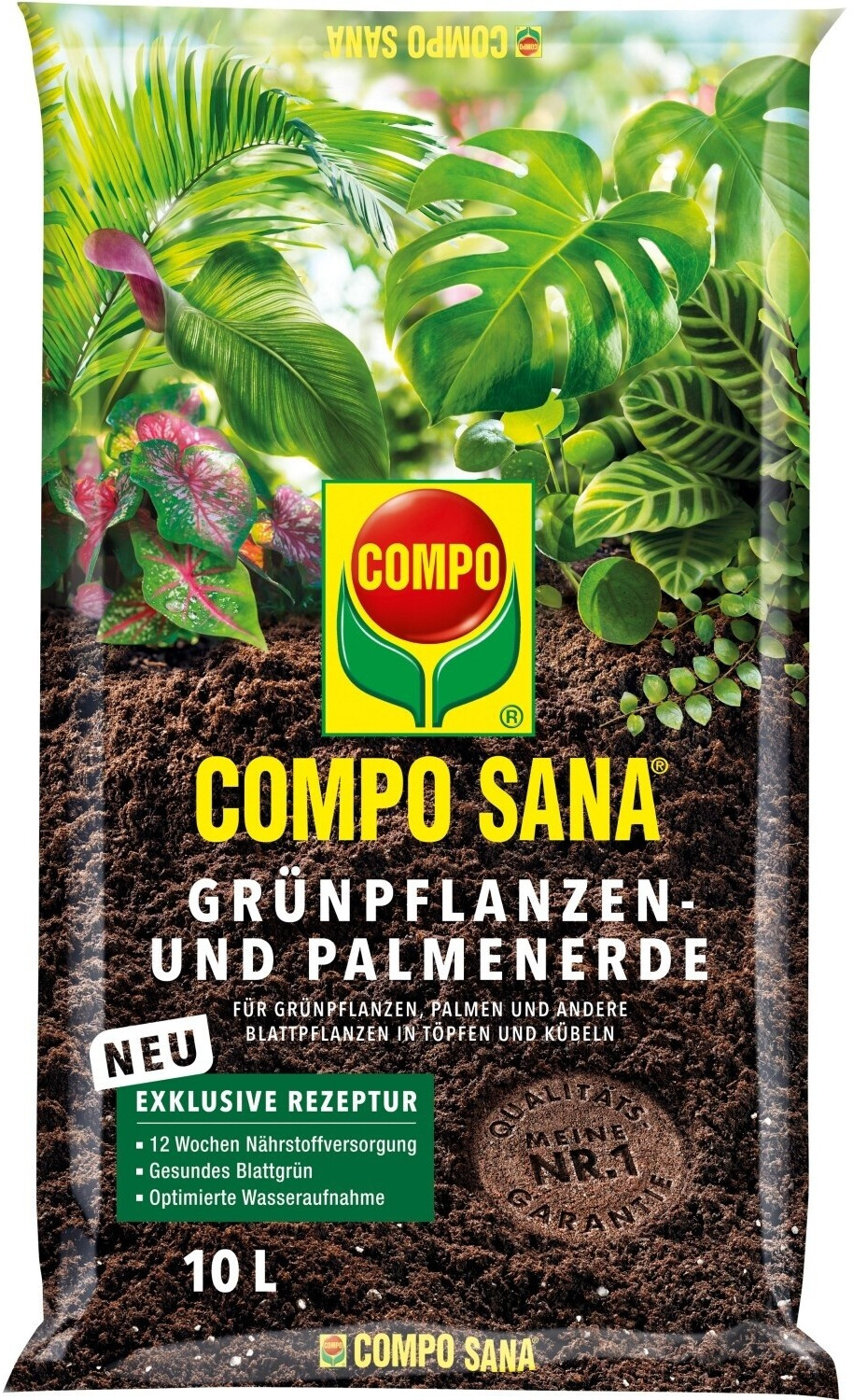 COMPO Sana Grünpflanzen und Palmenerde ab € 6,49 Preisvergleich bei