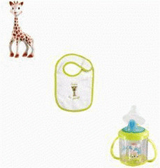 Vulli Set tasse anti-fuite Sophie la girafe