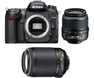 Nikon D7000 Kit 18-55 mm + 55-200 mm