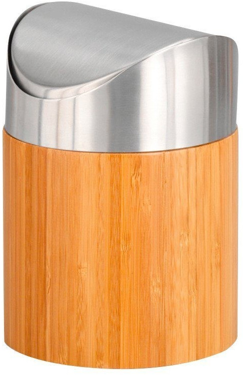 Zeller Tischabfallbehälter Bamboo Ø12cm silber/natur ab 15,74 € |  Preisvergleich bei