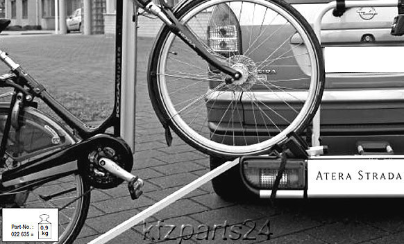 Atera 22696 Strada Sport E-Bike XL - Heckträger & 022635 Laderampe Fahrrad