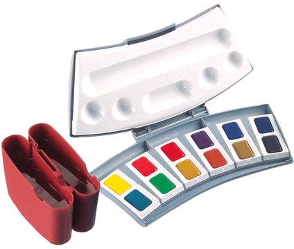 Pelikan Boîte de couleurs aquarelles 725D/24