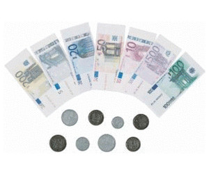 Spielgeld Kunstoff Münzen Papier Scheine 90 teilig Währung € Euro Kaufladen Kind 