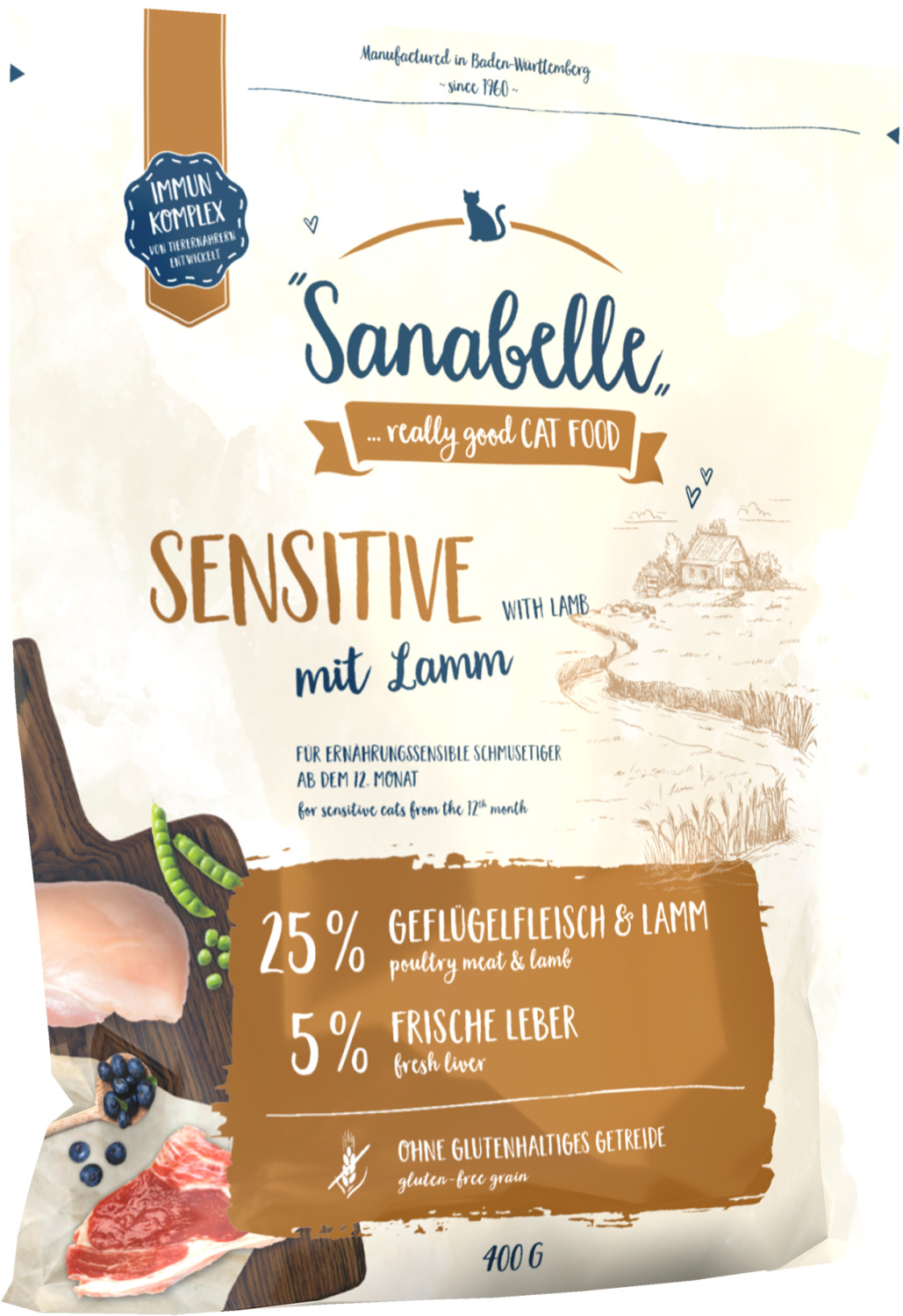 bosch Sanabelle Sensitive agneau (400 g)