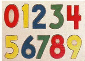Bino Puzzle encastrement 1 2 3 (88051)