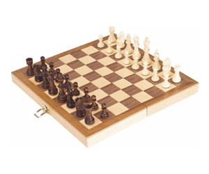 Goki Chess set in a wooden hinged case (56922)