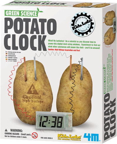 4M Kidzlabs Green Science - Potato clock