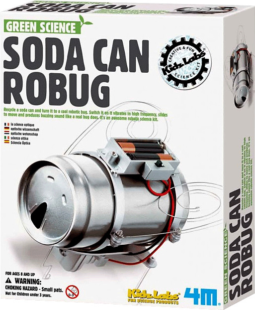 4M Kidzlabs Green Science - Soda Can Robug
