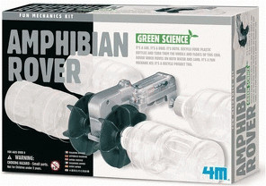 4M Fun Mechanics Kit - Kit de véhicule mécanique amphibie