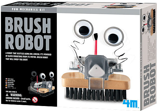 4M Fun Mechanics Kit - Kit de robot brosse mécanique