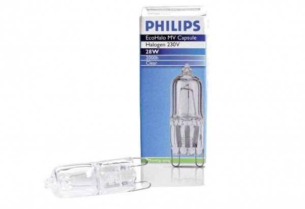 Philips EcoHalo ampoule halogène capsule G4 7,1W dimmable 2 pièces