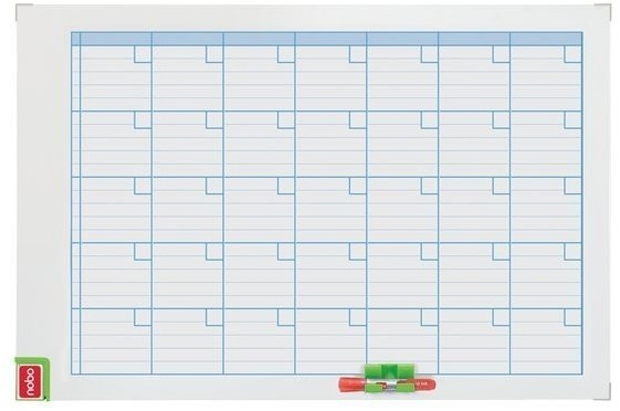 nobo Monthly Board Planner Performance 900x600mm