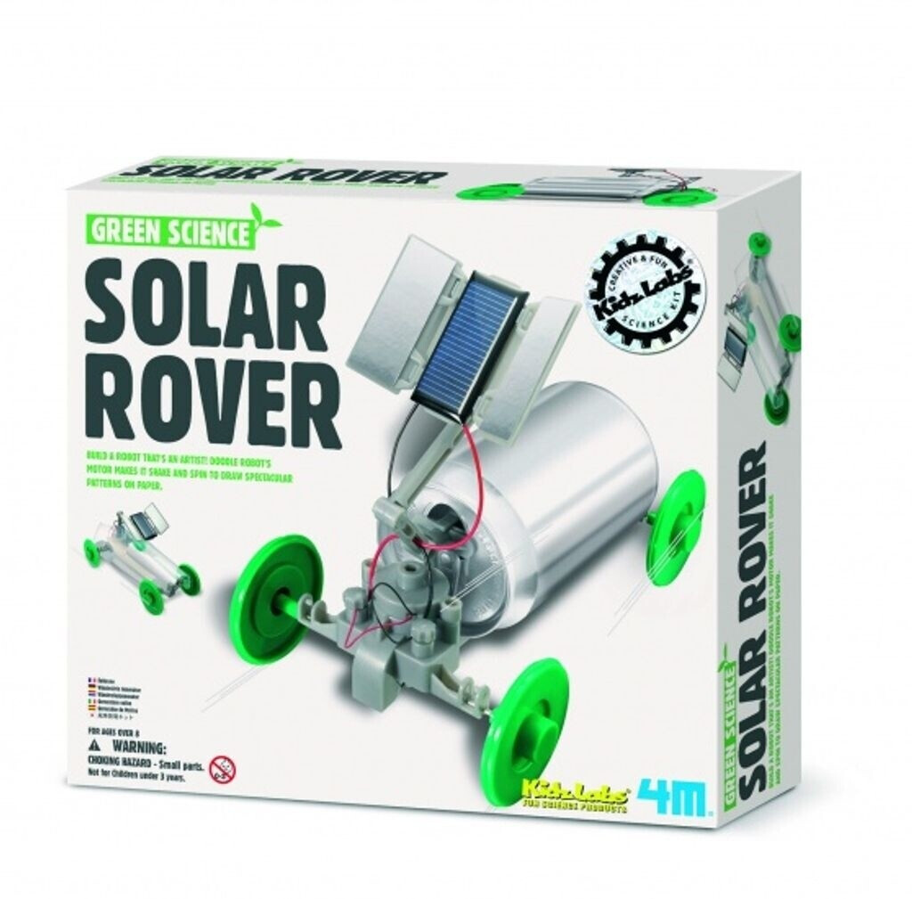4M Kidzlabs Green Science - Robot voiture solaire