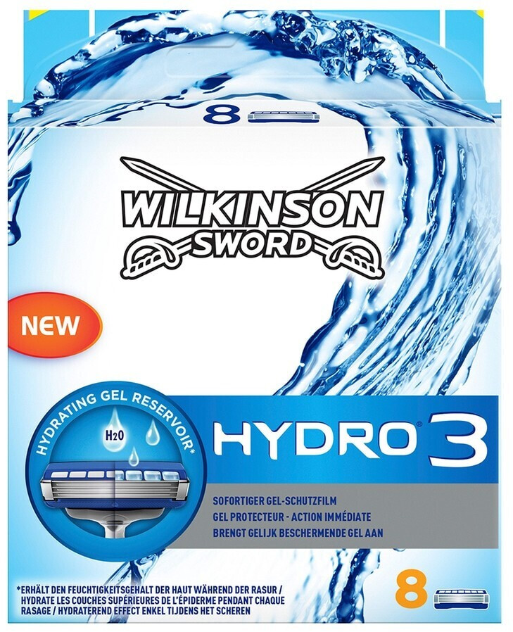 Buy Wilkinson Sword Hydro 3 Razor Blades (8 pcs) from £8.45 (Today