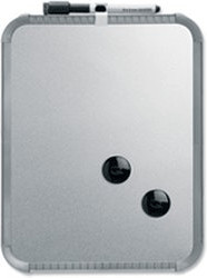 nobo SlimLine Drywipe Board Magnetic 220x280mm Silver