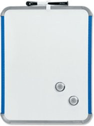 nobo SlimLine Drywipe Board Magnetic 220x280mm Blue