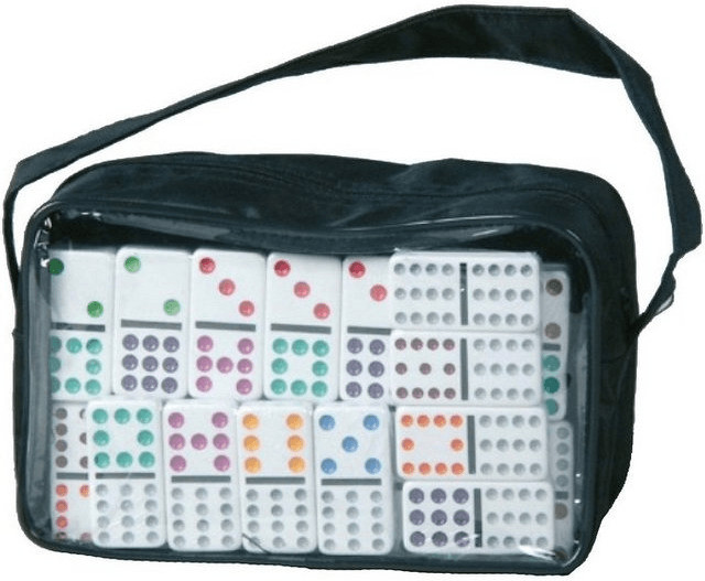 Domino double 12 + housse (99057)