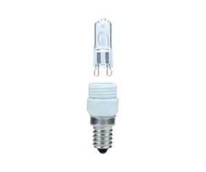 Sockelset E14mit 42W G9 Klar Minihalogen