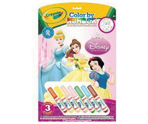 Crayola Color By Numbers Disney Princess