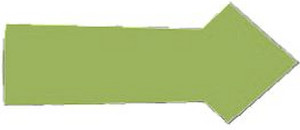 Franken Magnetic Symbol Arrow 10x20mm (30 St.)