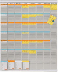 nobo Universal T-Card Planner / Weekplanner