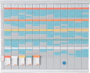 nobo Universal T-Card Planner / Yearplanner