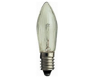 3W E10 Birne Kerzen Lampe Glühbirne Leuchtmittel Kleinschaftkerze 2er Set 16V