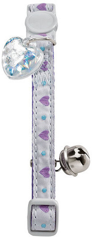 Hunter Cat Collar Purple Heart