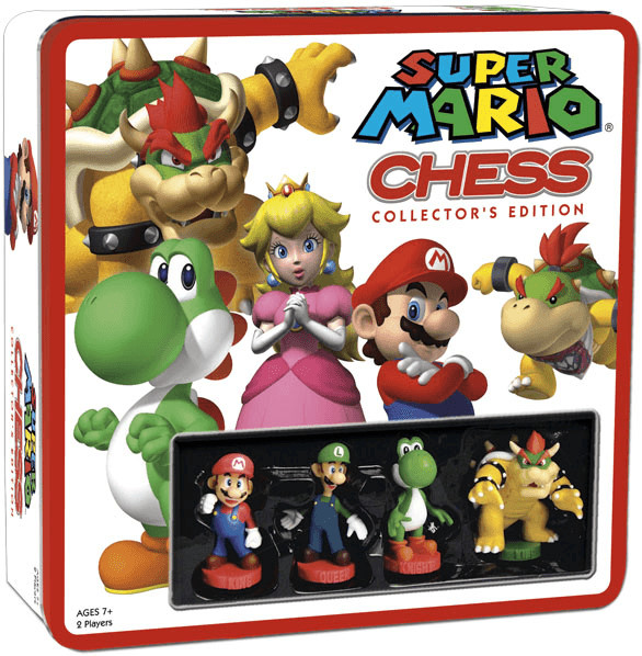 USAopoly Super Mario Bross - Jeu d'échecs - Edition collector