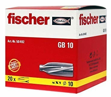 fischer - Cheville pour béton cellulaire GB 8 / boîte de 25