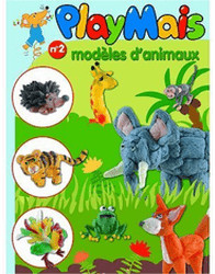 PlayMais Livre de collage animaux (4512)