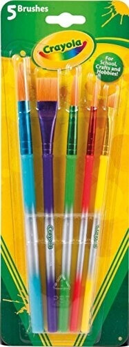 Crayola Blister de 5 pinceaux