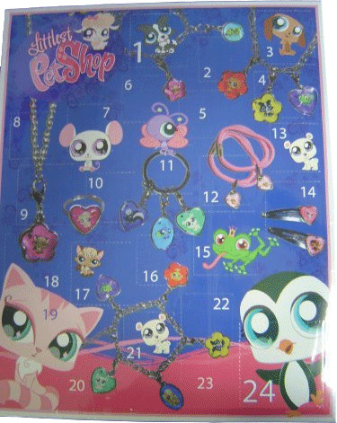 Littlest Pet Shop Calendrier de l'Avent bijoux et accessoires