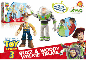 IMC Toy Story Buzz & Woody Walkie Talkie