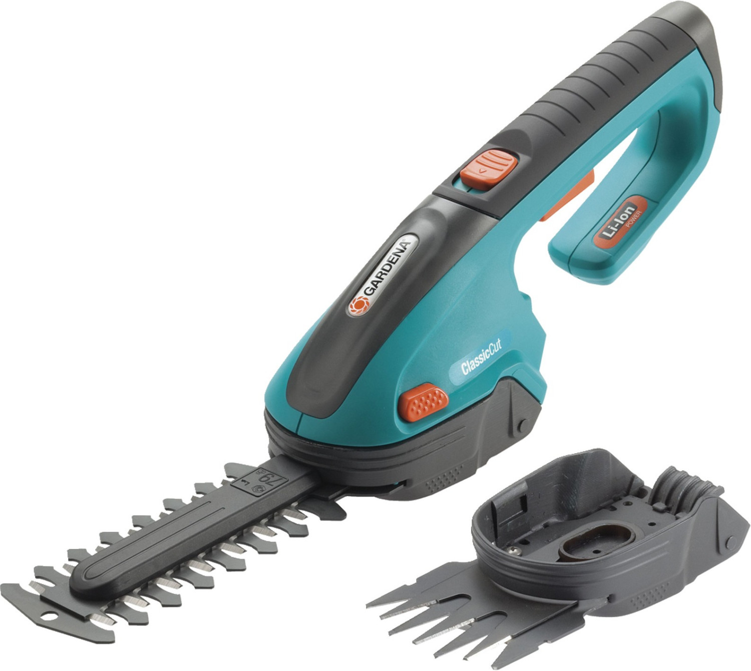 Gardena ClassicCut Kit de cisailles à gazon / Taille-buissons sur accu (8887-20)