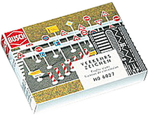 Busch Model Set de panneaux de signalisation (8121)