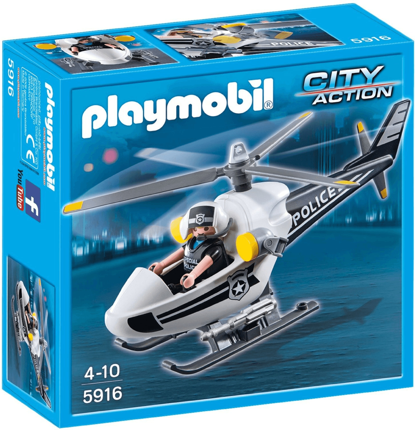 Playmobil US Police Helicopter (5916)