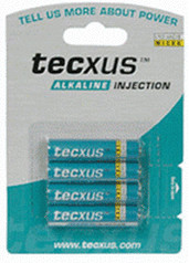 Tecxus 4x Alkaline Maximum Micro AAA LR03 (11007)