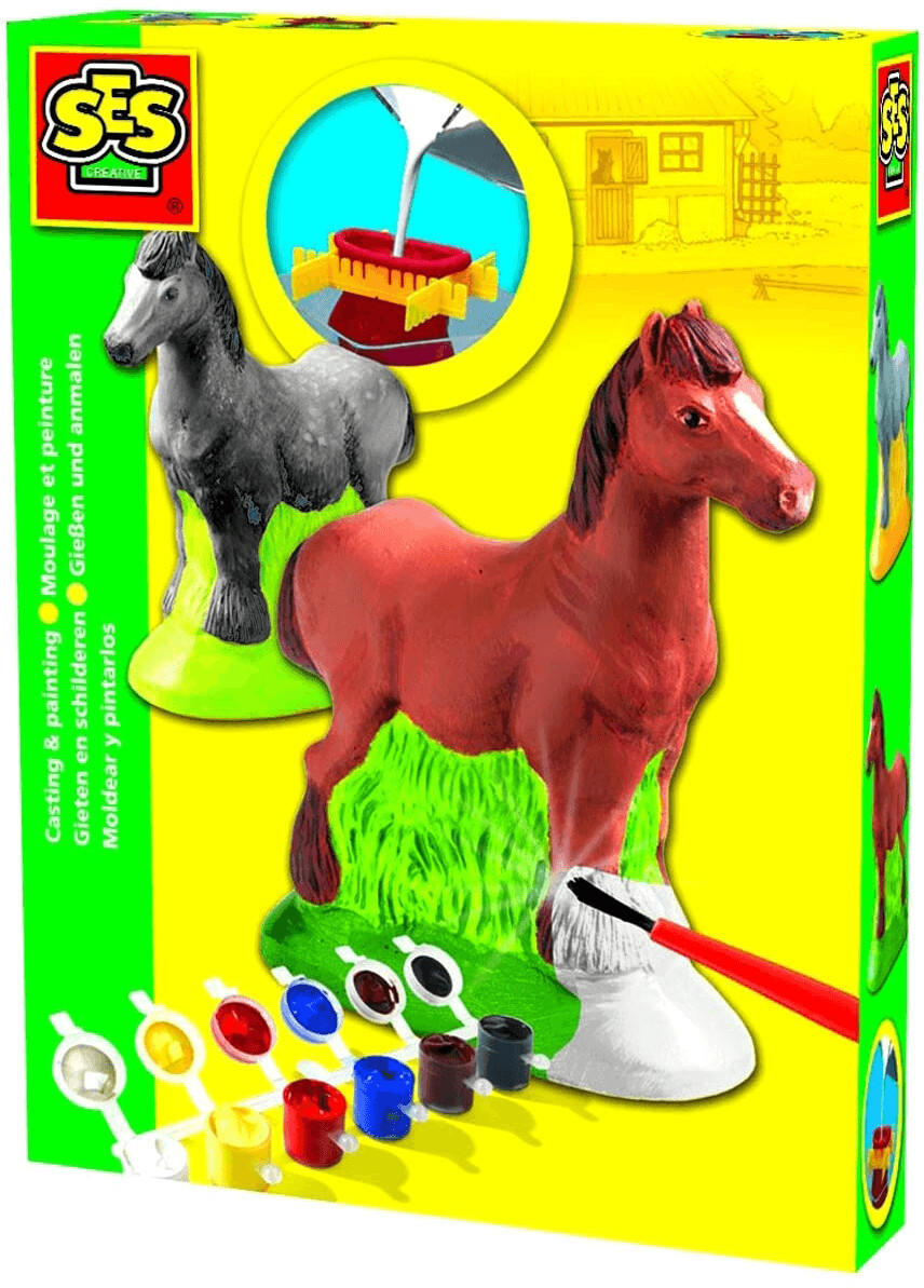 SES Creative Moulage et peinture - Cheval