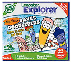 LeapFrog Leapster Explorer - Learning Game Mr. Pencil Saves Doodleburg
